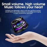 Magnetic Bluetooth Speaker,Multifunctional Portable G200 Speaker With Multi Rgb Color Light Show-3D Surround Sound Effect,Phone Stand For Iphone, Android, Tws Pairing (Black)