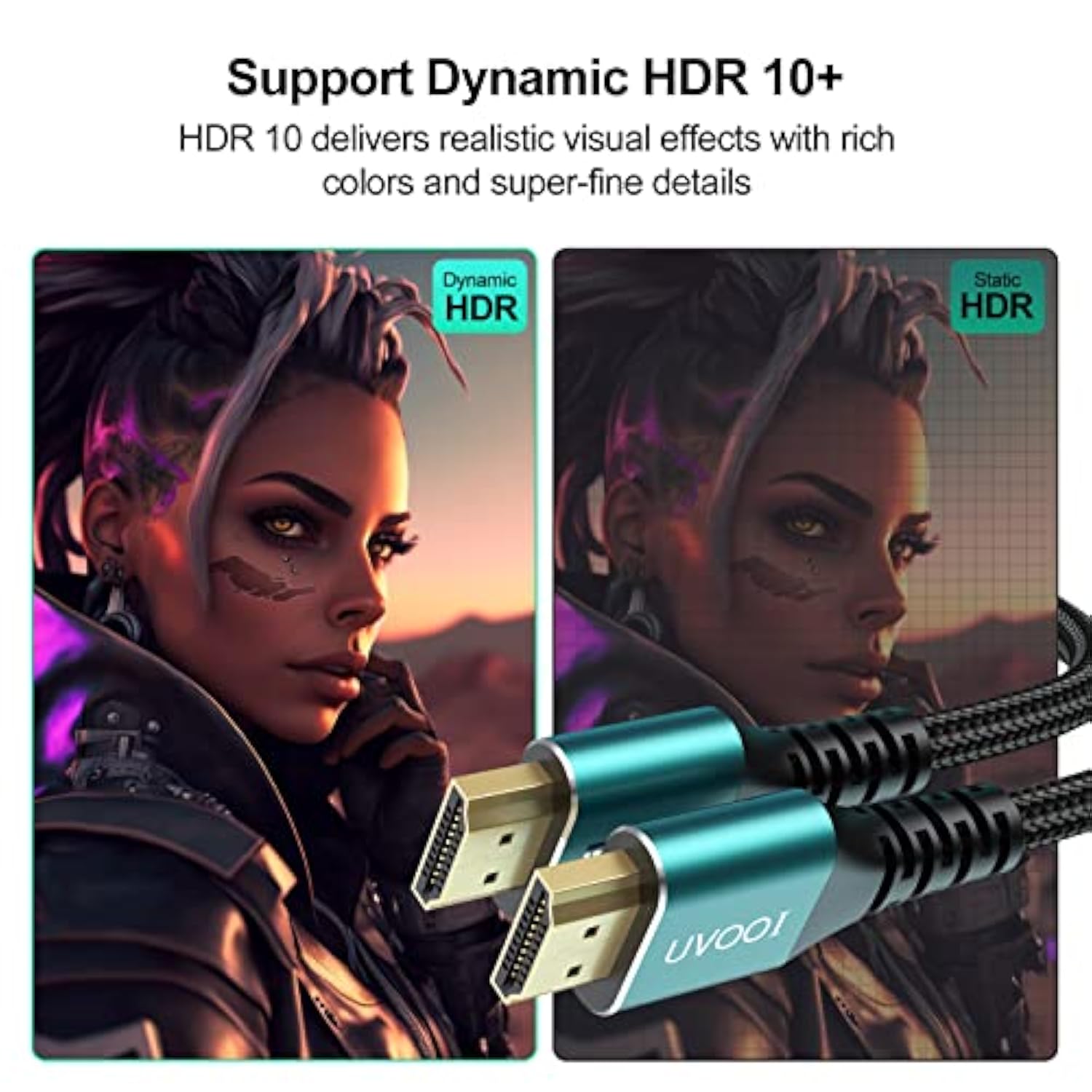 8K Hdmi Arc/Earc Cable For Soundbar 6.6Ft, Earc Hdmi 2.1 Cable, High Speed Hdm