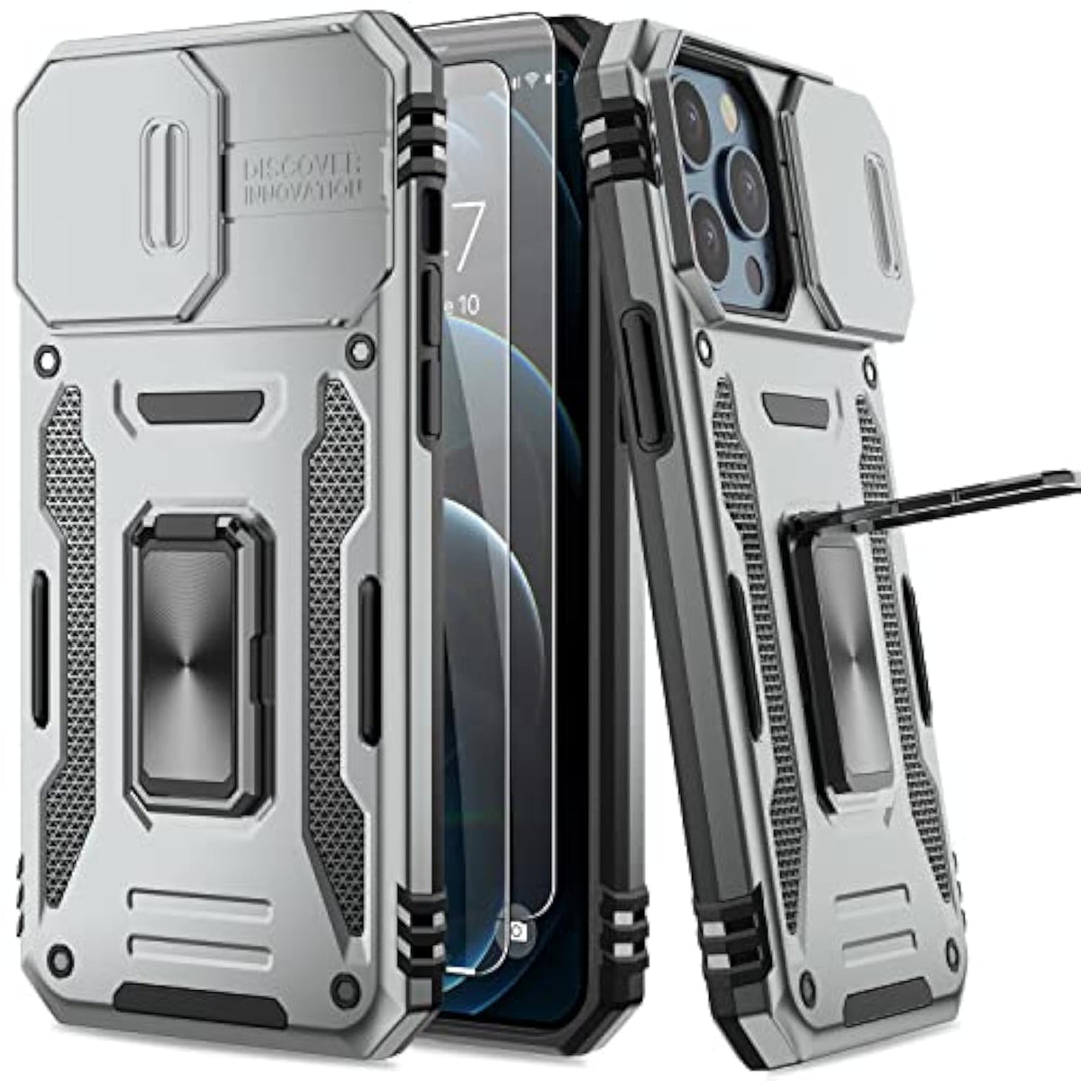iPhone 12 Pro Max Case with Camera Cover