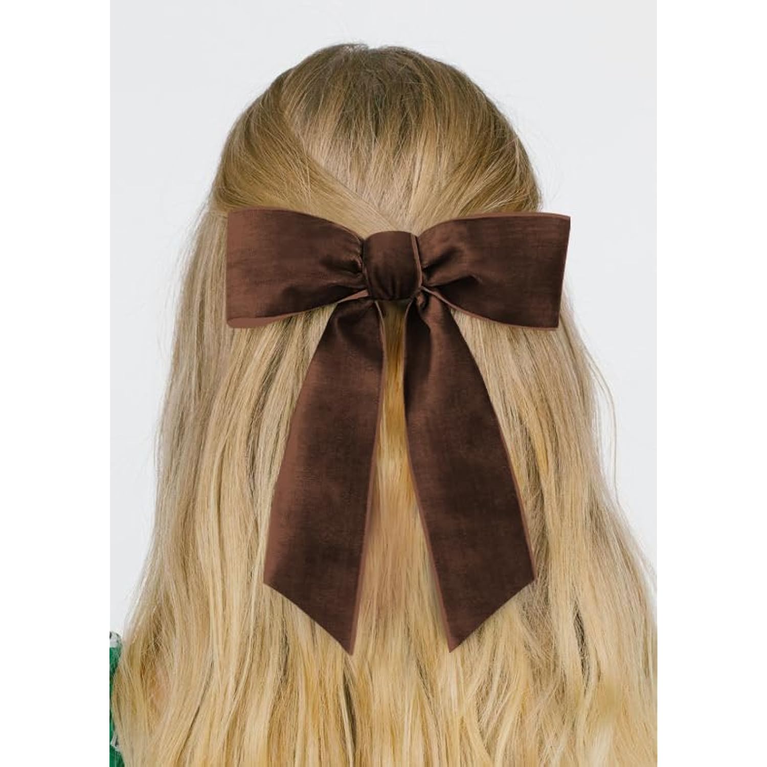 Brown Velvet Ribbon 1.5'' 25 Yards For Christmas Tree, Gift Wrapping, Flower Bouquet, Wreath Decorations, Bow Making