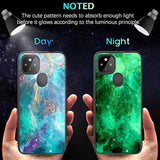 For Pixel 5 Case, Google Pixel 5 Case, Slim Glow In The Dark Hybrid Hard Pc Soft Tpu Flexible Bumper Protective Anti Scratch Non-Slip Phone Case Cover For Google Pixel 5 (2020), Nebula/Galaxy