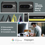 Spigen Tough Armor Designed for Pixel 9 Pro XL Case (2024) [Military-Grade Protection] [Kickstand] - Black