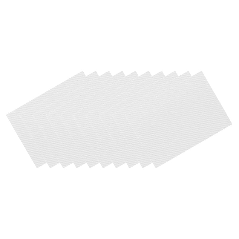 10 Pack 7.87X11.88 Inch Corrugated Cardboard Paper Sheets Diy Projects White F