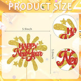 Happy New Year 2026 Cake Topper Party Decoration Signs