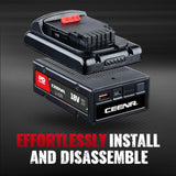 4.0Ah Pdnation Battery And Adapter Combo Compatible With Dewalt Battery Replace For Dewalt 20V Max Battery