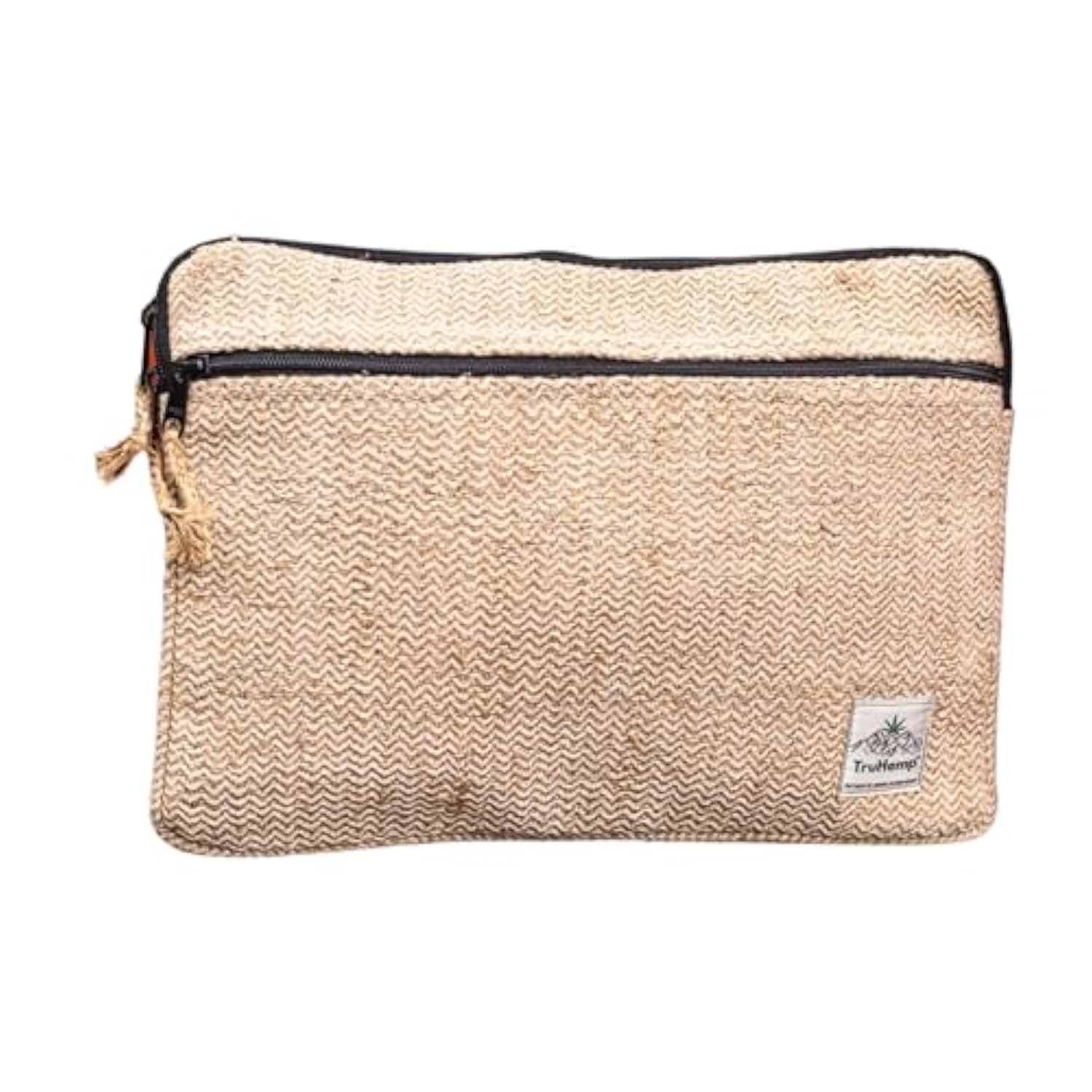 Natural Laptop Sleeve – Durable 14-Inch Laptop Cover With Zipper, Lightweight Water-Resistant Case For Travel & Work