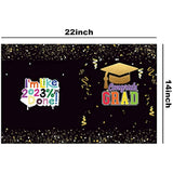 Graduation Party Decorations, Giant Guest Book, Jumbo Greeting Card, Signature Board, Class Of 2023 Congrats Grad Sign In Poster, Graduation Party Supplies Favors Gifts - 14 X 22 Inches, Unframed