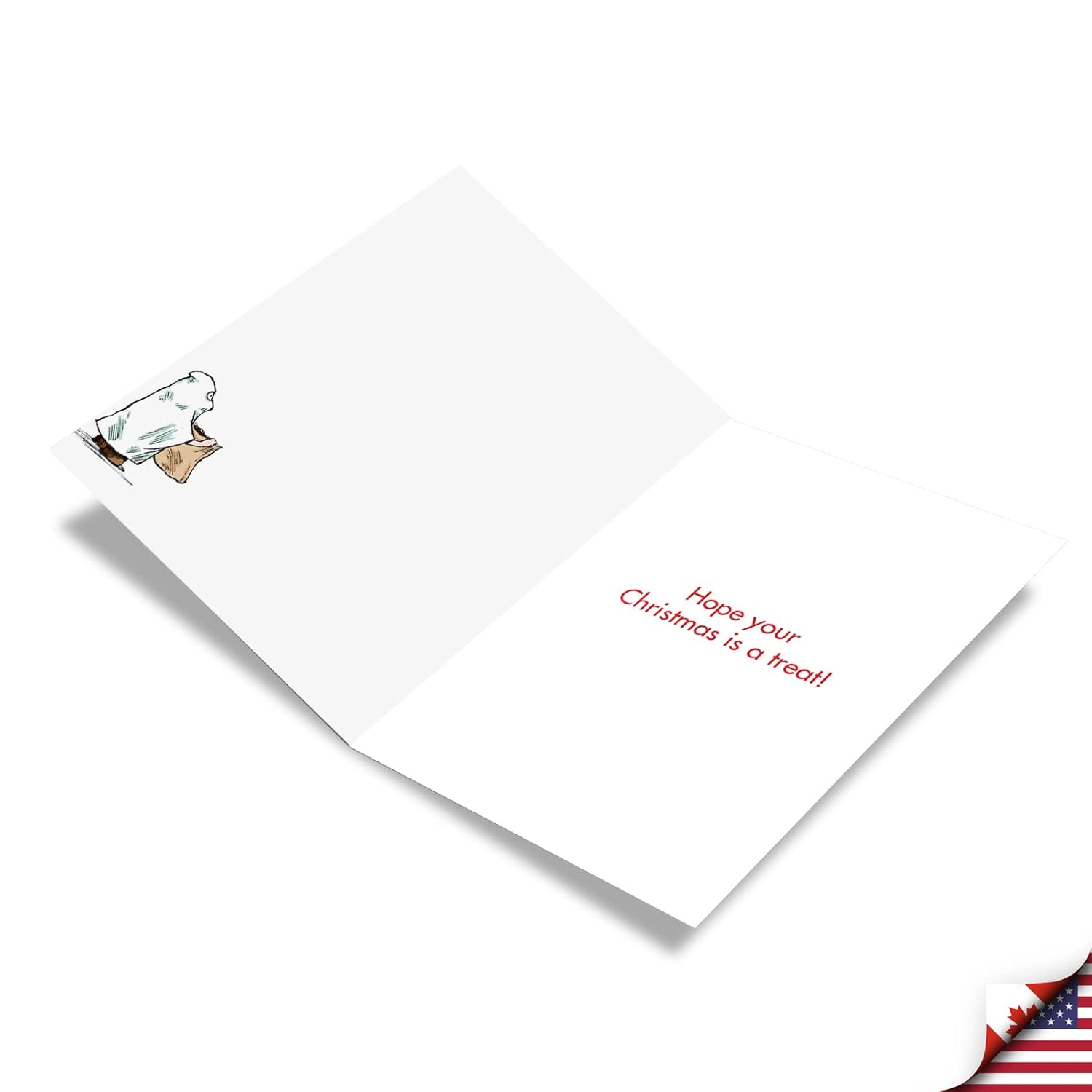 Pack Of 12 Funny Christmas Greeting Cards With Envelopes, Humor Holiday For Men And Women (1 Design, 12 Cards) - Halloween Carolers B2528Xsg
