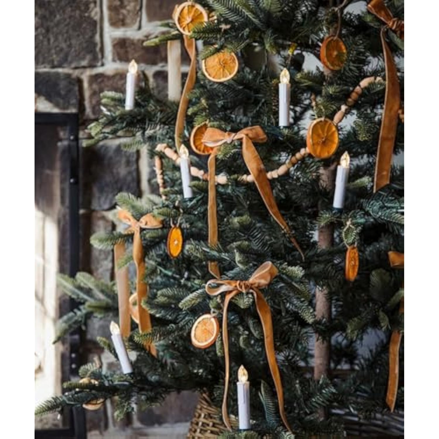 Copper Velvet Ribbon 5/8'' 25 Yards For Christmas Tree, Gift Wrapping, Flower Bouquet, Wreath Decorations, Bow Making