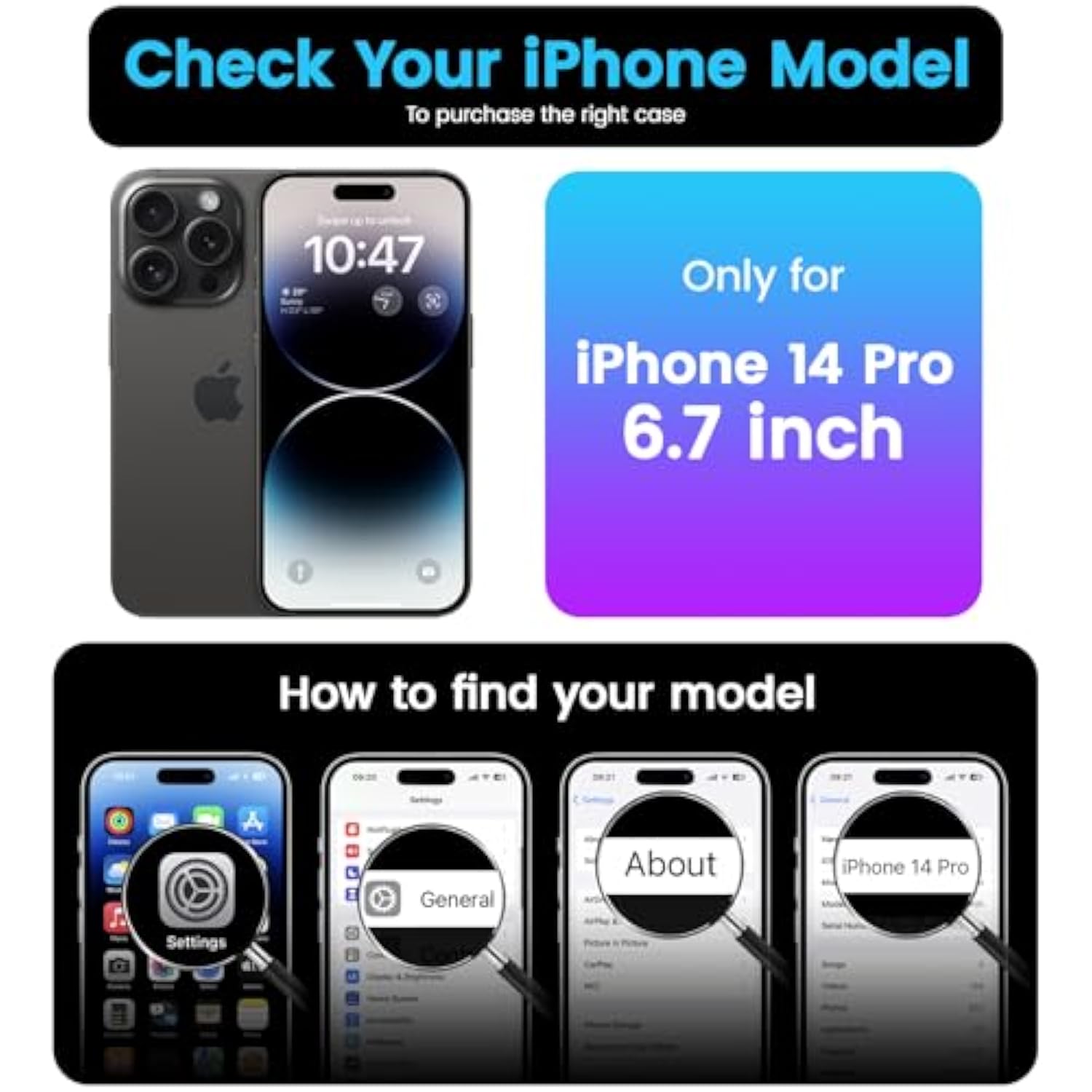 Silicone Shockproof Slim Thin iPhone 14 Pro Case