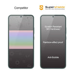 (3 Pack) Designed For Samsung Galaxy S22+ / S22 Plus Tempered Glass Screen Protector, Anti Scratch, Bubble Free