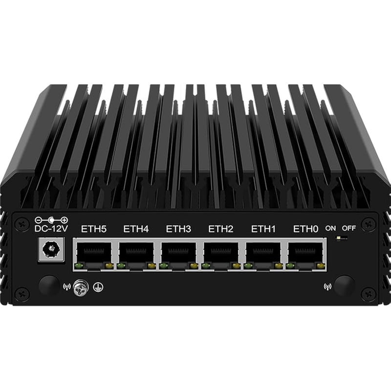 Firewall Micro Appliance, 6 Ports Inter N100 Quad Core Mini Pc, Inter I226-V 2