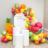 149pcs Tropical Fruit Balloon Arch Kit for 2nd Birthday or Twotti Fruity Party Decor