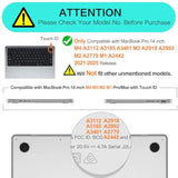 MOSISO Compatible with MacBook Pro 14 inch Case 2025 2024 2023 2022 2021 M4 M3 M2 M1 A3112 A3185 A3401 A2918 A2992 A2779 A2442, Hard Case&Bag&Keyboard Cover&Webcam Cover&Screen Film, Rose Quartz