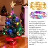 24 Inch Tabletop Christmas Tree, Artificial Mini Xmas Pine Tree With Led String Lights And Ornaments,Christmas Decoration Tree Decor-Red