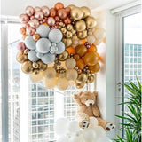 12 Inch Metallic Gold Balloons, 50 Pcs Latex Helium Metallic Balloons For Kid'S Birthday Party, Baby Shower, Wedding, Graduate Party Decorations