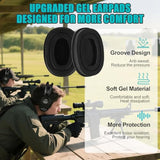 Gel Ear Pads For Walker'S Firemax/Recon Muffs/Walker'S Bluetooth Passive Ear Muffs With Sealed Bottom Shell