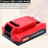 2Pack Compatible With Porter Cable 3.0Ah 20V Battery, Replacement For Porter-Cable 20-Volt Battery Pcc681L Pcck6118 Pcck647Lb Pcc685Lp Pcc682L Pcc680L 20Volt Max Cordless Tool Battery Packs