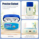 Case For Airpods Pro 2Nd Generation Case Cover With Cleaner Kit,Cute Cartoon Kawaii Funny Airpods Pro 2 Case 2022 Silicone Protective Cover For Apple Airpods Pro 2 With Keychain For Women Boys-Vaselin