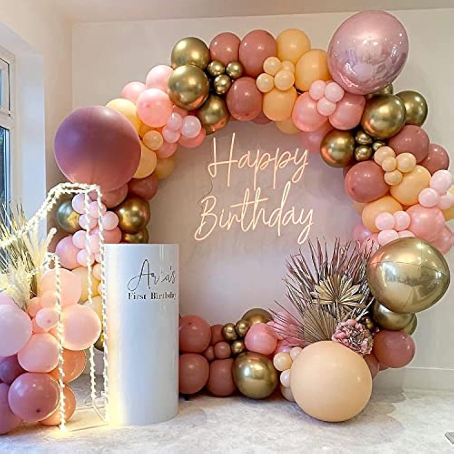 Pink Balloons 12 Inch 50 Pcs Baby Shower Party Balloons Happy Birthday Decoration Balloons Gender Reveal Wedding Party Decoration