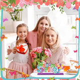 6 Pcs Spring Wooden Table Centerpiece Hello Spring Wooden Table Sign Flower Gnome Truck Butterfly Signs Farmhouse Wood Tabletop Decor For Home Party, 6 Styles