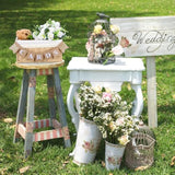 Mini Cards Sign Banner For Card Box Wedding Themed Hanging Banner Decor Party Decoration For Birthday For Basket Table Greeting Photo Props Table Decor, Basket Not Included(Classic,Linen)