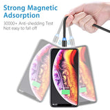 Magnetic Charging Cable 6-Pack [1Ft/3Ft/3Ft/6Ft/6Ft/10Ft], 3 In 1 Nylon Braide