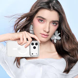 Case For Iphone 17 Pro Max 6.9-Inch, Magnetic Case [Compatible With Magsafe] Translucent Matte Supports Wireless Charging Men Women Slim Shockproof Protective Cover, White