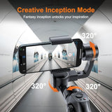 Gimbal Stabilizer For Iphone, Phone Gimbal W/Focus Wheel Face Tracking For 16 15 Pro Max Android 3-Axis Phone Stabilizer For Video Recording Vlog