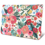 17.3 Inch Laptop Sleeve Case Water-Resistant Slim Computer Cover Bag With Small Pocket For Hp, Dell Notebook,Rose