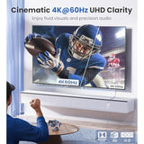 Usb C To Hdmi Cable 4K 6Ft 2Pack [Anti-Interference Gold-Plated Plugs] Aluminu