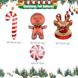 Christmas Balloon Garland Arch Kit 103pcs Green Red White Holiday Decor