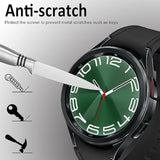 [4 Pack] For Samsung Galaxy Watch 6 Classic 47Mm Screen Protector,Tempered Glass Screen Protector Protective Film Cover Accessories For Galaxy Watch 6 Classic 47Mm (Not For Other Models)