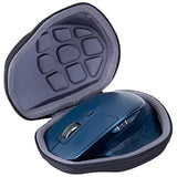 co2CREA Hard Travel Case Replacment for Logitech MX Master 2S Wireless Mouse (Black Case + Inside Grey)