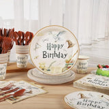 210Pcs Magical Wizard Birthday Party Supplies,Magical Wizard Paper Plates And Napkins Kit For Boys And Girls Happy Birthday Baby Shower Party Decorations,Serves 30