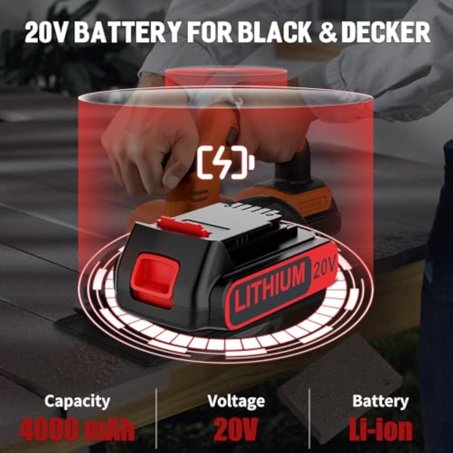 3500Mah Lbxr20 Battery For Black And Decker 20V Battery Replacement 20Volt Max Lithium-Ion Lb20 Lbxr20 Lbxr2020 20V Lithium-Ion Weed Eater Trimmer Cordless Tool Battery 2Pack Just For Black And Decker