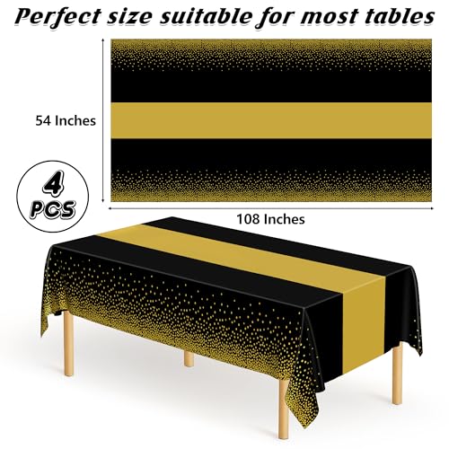 Black Table Runner, 10FT Black Cheesecloth Halloween Table Runner 35*120inch Boho Runner for Halloween Indoor Table Kitchen Party Decorations