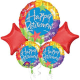 Happy Retirement Stars Bouquet Of Balloons
