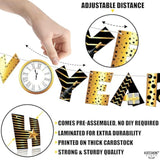 Happy New Year 2026 Banner 10 Ft Gold Foil Party Decoration