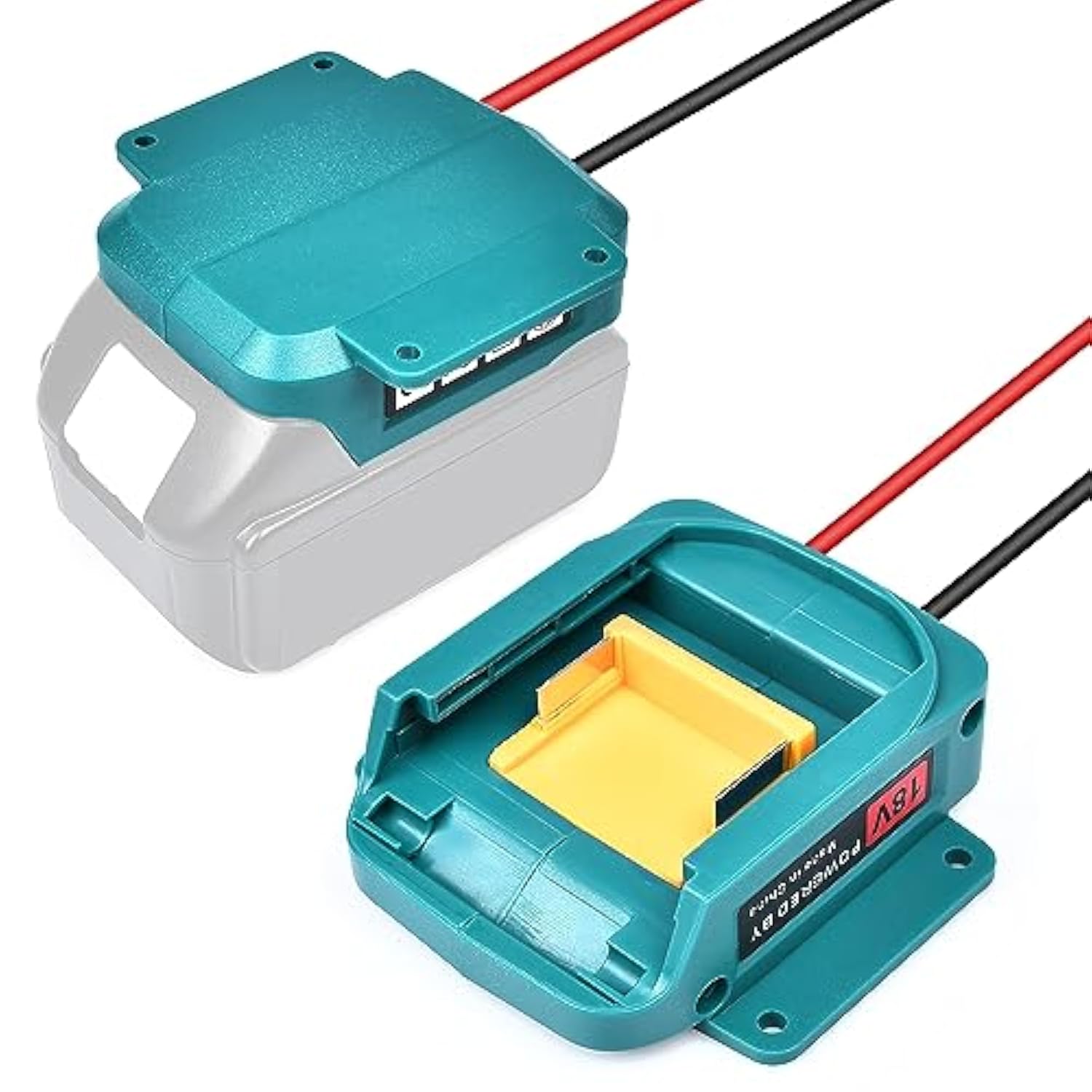 For Power Wheels Adapter Compatible With Makita 18V Battery, Power Converters With 14 Gauge Wire For Rc Toys, Robotics And Car Repair,1 Pack-Blue (No Battery)