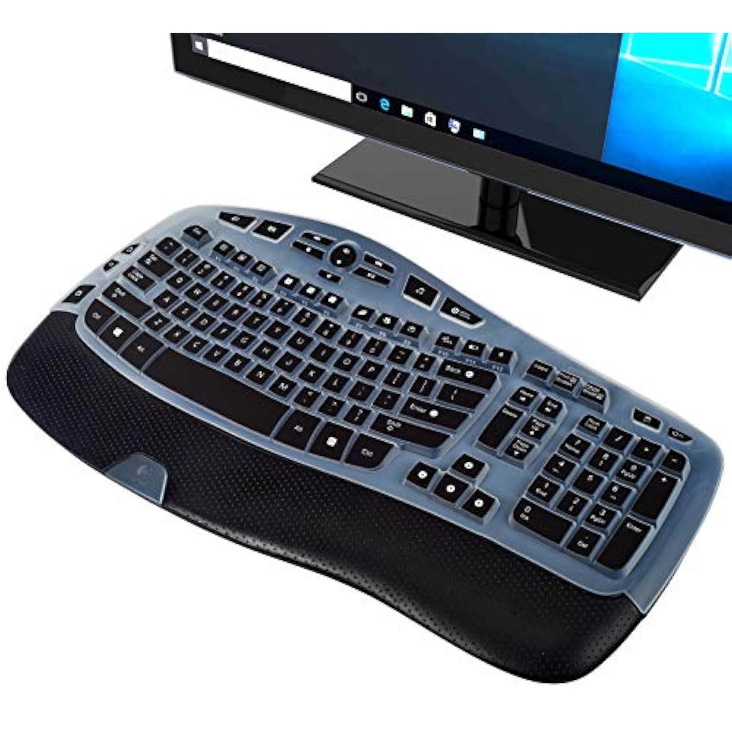 Keyboard Cover Compatible With Logitech Mk570 K350 Mk550 Wireless Wave Keyboar