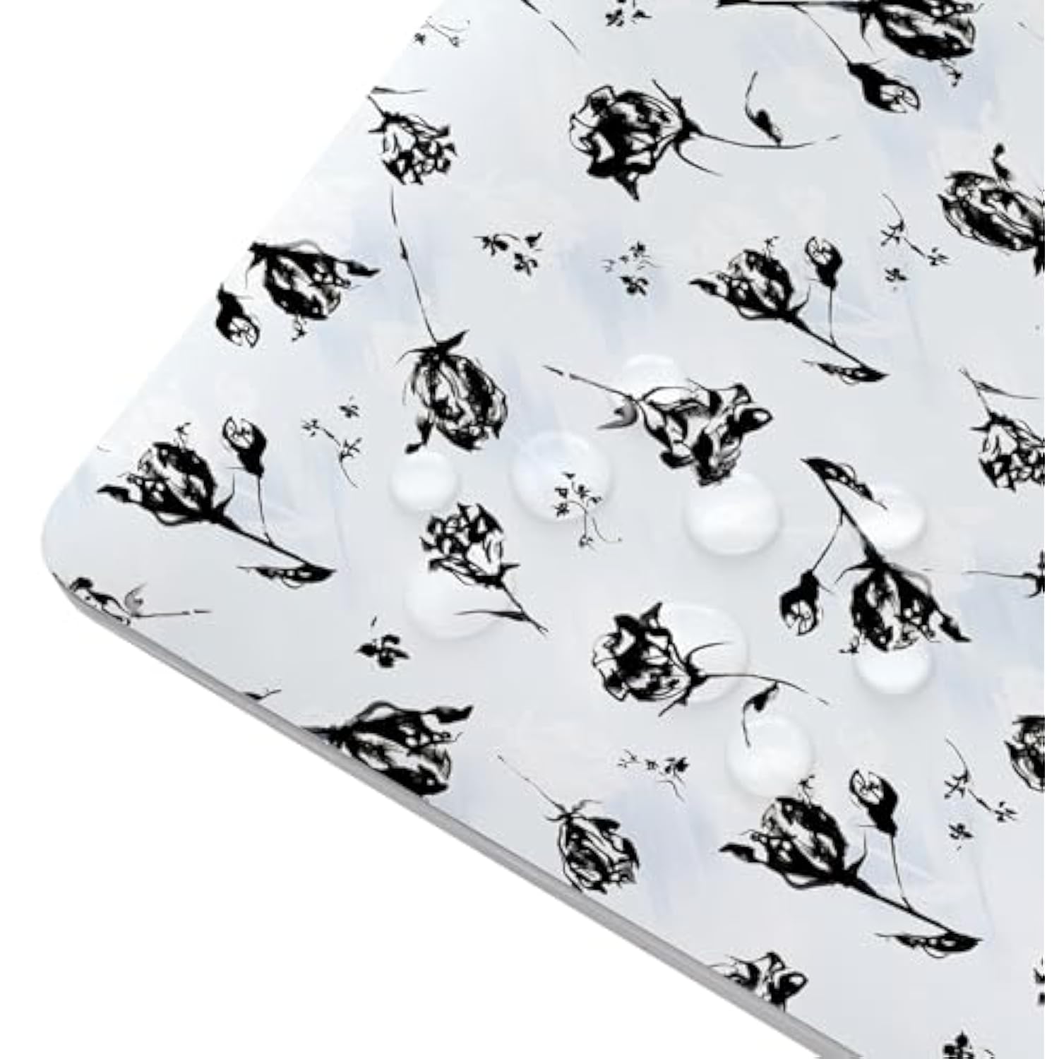 11.6 13 13.3 14 15 15.6 Inches Netbook Laptop Skin Sticker Decal Reusable Protector Cover Case For Laptop Notebook Chromebook Black Rose W-Nek-46