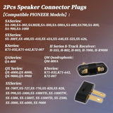 For Pioneer Speaker Plug Connectors Sx-525 Sx-626 Sx-727 Sx-828 Sx-990 Sx-1000 (2)