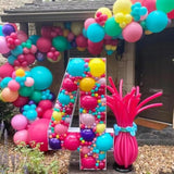 148-Pc Trol Balloon Garland Kit with Trol Balloons for Girls’ Birthday Parties