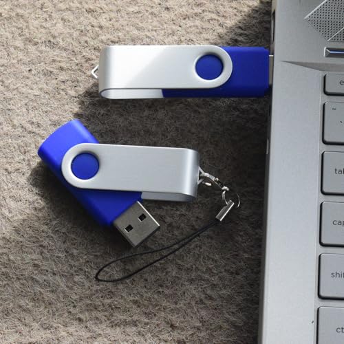 16Gb Flash Drive Usb Drive Thumb Drive Usb Flash Drives Usb2.0 Memory Stick Usb Stick Usb Flash Drive (Blue,16Gb)