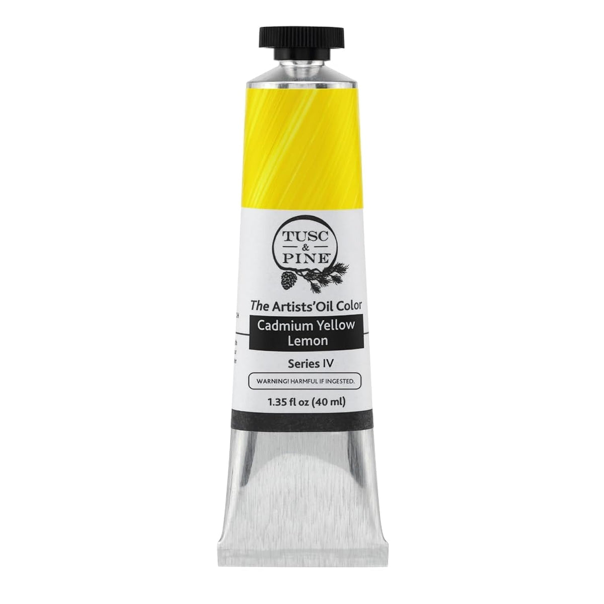 Artist Oil Paint - Cadmium Yellow Lemon, 40 Ml, Non-Yellowing, Rich & Creamy Consistency, Maximum Pigment Load, Small Batch Milled Oil Paints Made In The Usa For Professional Artists