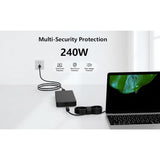 Slim 240W Laptops Charger For Dell Alienware 15 17 M17X M18X R3 R4 R5 M15 G3 G5 G7 Precision M6800 M6700 M6600 M6500 Ga240Pe1-00 Laptop G15 5511 5520 Power Supply Adapter