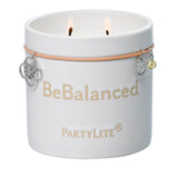 PartyLite Be Well Lemongrass + Thyme Jar Candle, 40-50 Hour Burn, 100% Soy Wax, Essential Oils, Ceramic Jar