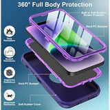 For Iphone 14 Case, Iphone 13 Case, [With Built-In Screen Protector] [Military Grade Drop Protection] Full Body Cover Shockproof Protective Phone Case For Apple Iphone 14/13