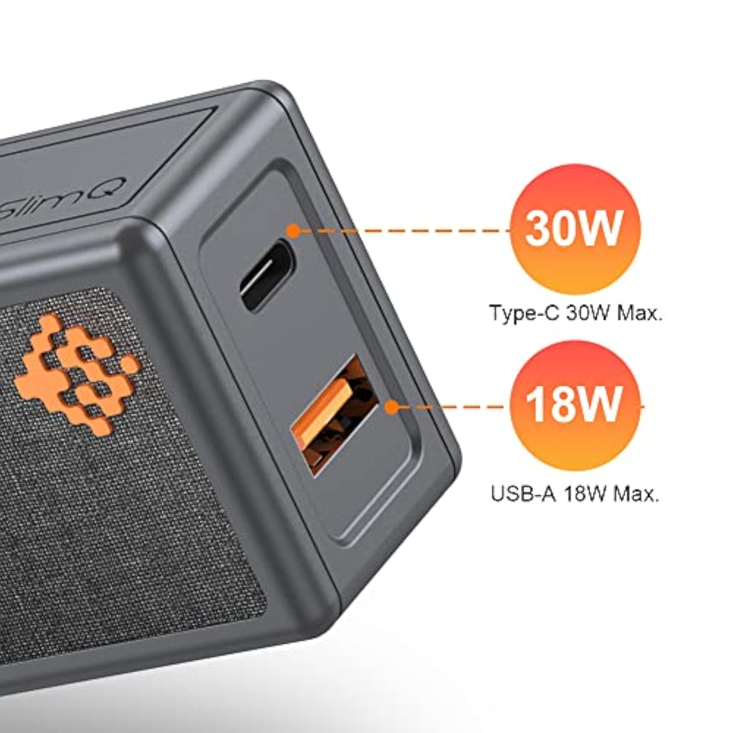 ?????????? 30W Usb C Gan Quick Charger Pd Mini Type C Wall Fast Charging Block Adapter Foldable Plug Compact Mini Gan Charger For Iphone 13Pro/Max12Mini/Ipad Pro/Galaxy/Note 20/Pixel(Upgrade, Grey)